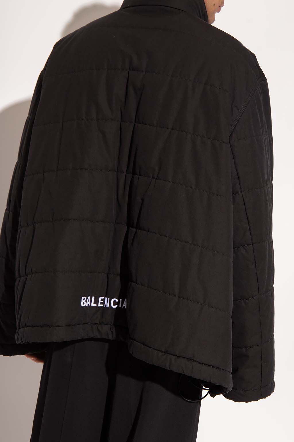 balenciaga jacket mens grey